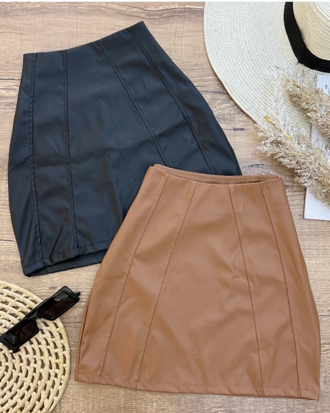 Saia Couro - comprar online