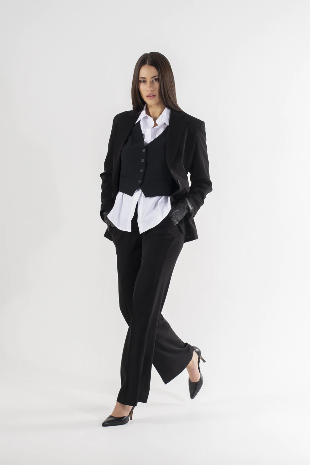 Blazer Aurora Shine Negro