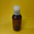 FRASCO OMEGA 125 CC AMBAR C/ TAPA LISA NAT. R24