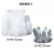 MOLDE SILICONA PIEDRAS 6.3X8.2X6.7