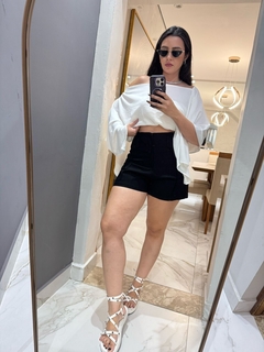 blusa multiformas - Off white - Lorita Modas