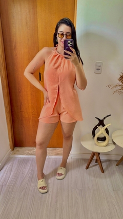 Conjunto Stella - Coral na internet