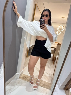 blusa multiformas - Off white na internet