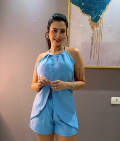 Conjunto Stella - Azul bebê - Lorita Modas