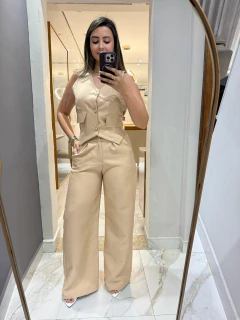 Conjunto social Stefany - Nude - Lorita Modas