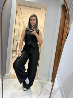Conjunto social Stefany - especial dia das mães - Preto - Lorita Modas