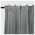 Cortina Black Out Classic Corta Gris Claro - comprar online