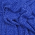 Chenille Con Lentejuela Azul Francia