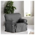 Funda de Sillon Tusor 1 Cuerpo Gris Oscuro