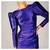 Tafetan Tornasol Con Lycra Azul Marino - tienda online