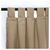 Cortina Tropical Corta Beige - comprar online