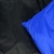 Acolchado Microfibra Liso Reversible Azul Francia Negro - comprar online