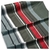 Percal Estampado Rayas Verde Militar-rojo-gris