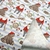 Gabardina Estampada Premium Blanco Con Oso y Leñador - Tienda Los Angeles - Telas y Blanco Hogar