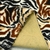 Corderito Sintetico Estampado Con Jersey Flores Marron y Beige C/jersey Beig - Tienda Los Angeles - Telas y Blanco Hogar