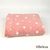 Manta Recibidora Polar Fleece Estampado Rosa Estrellas Blancas - comprar online