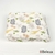 Manta Recibidora Polar Fleece Estampado Animalitos Selva Fondo Blanco - comprar online