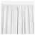 Cortina Para Riel Black Out Blanco en internet