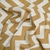 Tropical Mecanico Estampado Zig Zag Blanco y Beige
