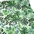 Tela de Sabana Blanco Follaje de Hojas Verdes - comprar online