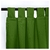 Cortina Tropical Corta Verde Malva - comprar online