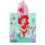 Poncho Toalla C/capucha Disney Sirenita Sea