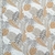Lona Estampada Hojas Pequeñas Beige-gris - comprar online