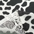 Lona Estampada Blanco Manchas Negras - tienda online