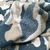 Waffle Estampado Camuflado Aero-azul-crudo