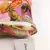 Almohadon Belice Lila Flores Grandes Pinceladas - comprar online