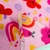 Micropolar Estampado Arcoiris Nubes Rosa - Tienda Los Angeles - Telas y Blanco Hogar
