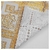Hule Carpeta Broderie Natural Flor En Esquina Dorado - Tienda Los Angeles - Telas y Blanco Hogar