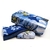 Juego Sabana Estampada 6 Piezas Azul Francia Flores Blanca /celeste