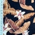 Algodon Flame Estampado Negro Hojas Beige - comprar online
