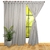 Cortina Bamboo Gris Claro
