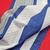 Percal Estampado Rayas Gruesas Rojo-azul Francia - comprar online
