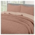 Cubrecama Kavanagh Quilt Bicolor Twin C/funda 7126 Avellana Castaña