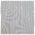 Rayon Viscosa Stripe Blanco Rayas Negras - comprar online