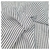 Rayon Viscosa Stripe Blanco Rayas Negras