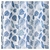 Cortina de Baño Doble Premium Hoja Adan Azul - comprar online