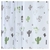 Cortina de Baño Doble Premium Cactus Negro Verde Manzana - comprar online