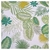 Cuerina Alfa Estampada Blanco Ramas Tucan Verde - comprar online