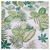 Cuerina Alfa Estampada Blanco Ramas Tucan Verde