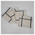 Servilletas Premium X 4 Negro-azul Marino