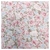 Viyella Estampada Premium Fondo Blanco Flor Rosa Celeste - comprar online