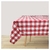 Mantel Tusor Picnic Rojo-natural