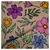 Tropical Mecanico Estampado Beige Florecitas Violeta-rosa-azul - Tienda Los Angeles - Telas y Blanco Hogar