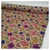 Tropical Mecanico Estampado Beige Florecitas Violeta-rosa-azul en internet