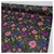 Tropical Mecanico Estampado Gris Oscuro Florecitas Violeta Rosa en internet