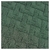 Toalla Danubio Jacquard 500 Grs Trenzado Verde Musgo - comprar online